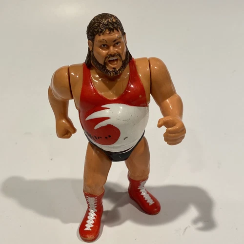 Typhoon Vintage WWF Hasbro Action Figure 1991 Wrestling 90s Natural Disasters