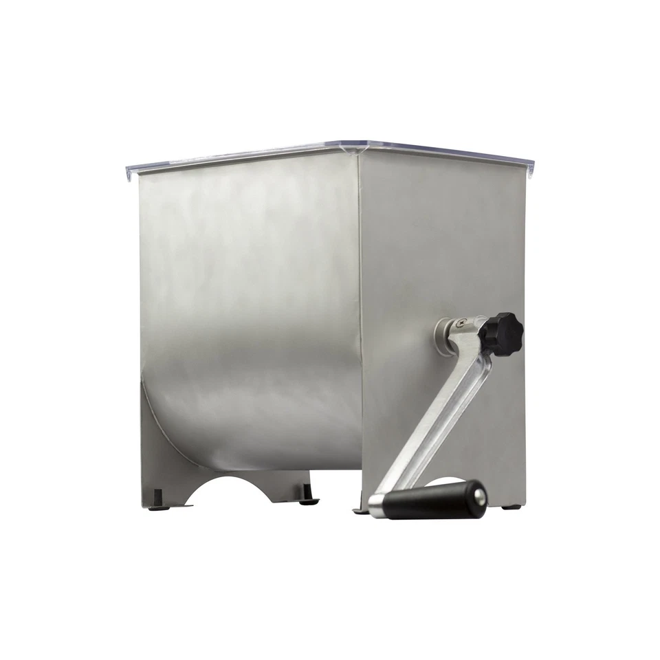 Acelgas MM-102, Mezclador de Carne con Tolva de Acero Inoxidable, 20lbs, Plateado Foto 2 de 4