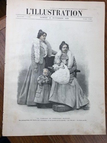 4x L'ILLUSTRATION 1900 Gravures & Photos PRESIDENT KRUGER Boers Transvaal - Imagen 3 de 18