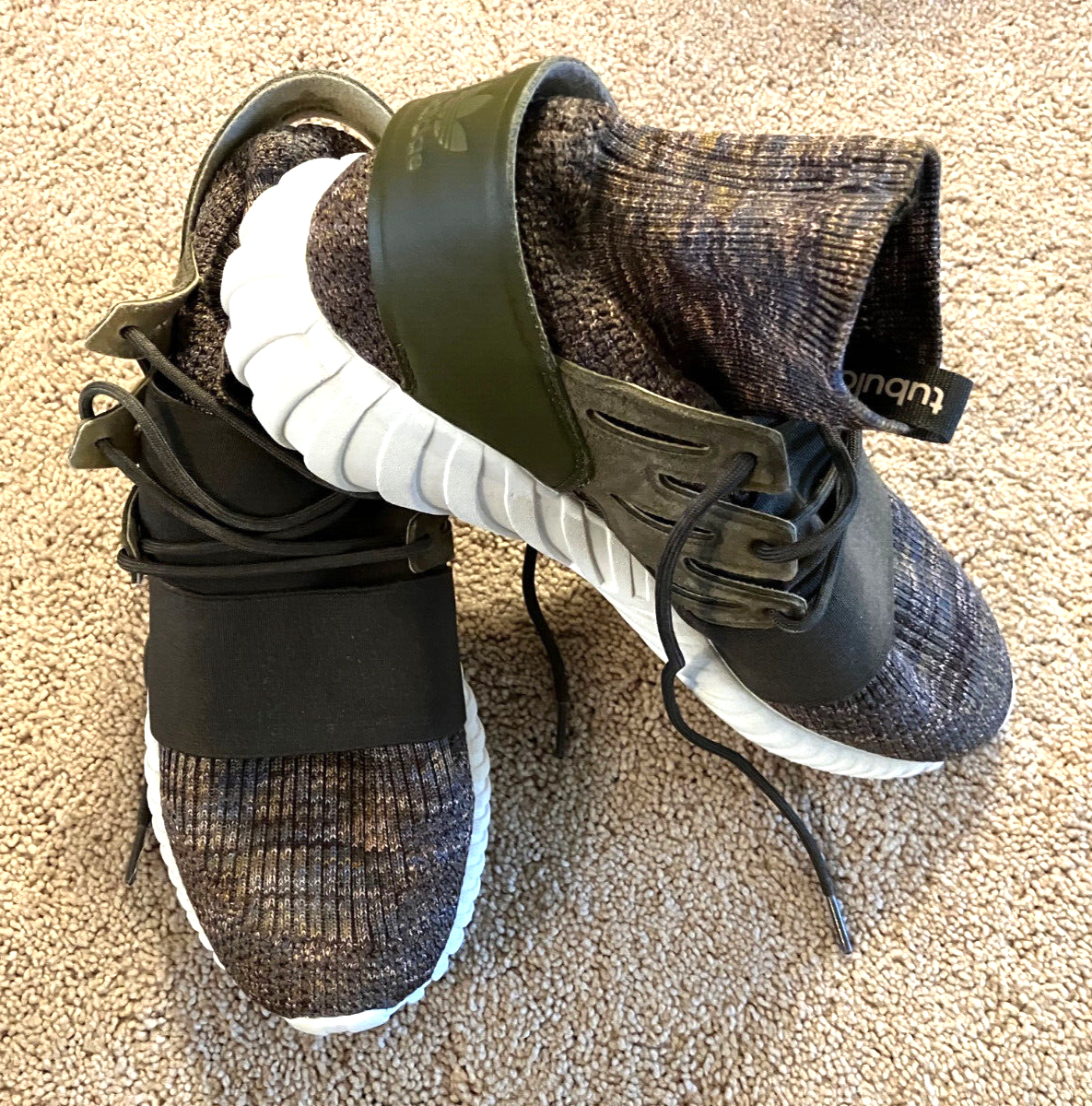 ADIDAS TUBULAR DOOM PRIMEKNIT PK Running Gym Shoe Sneaker 