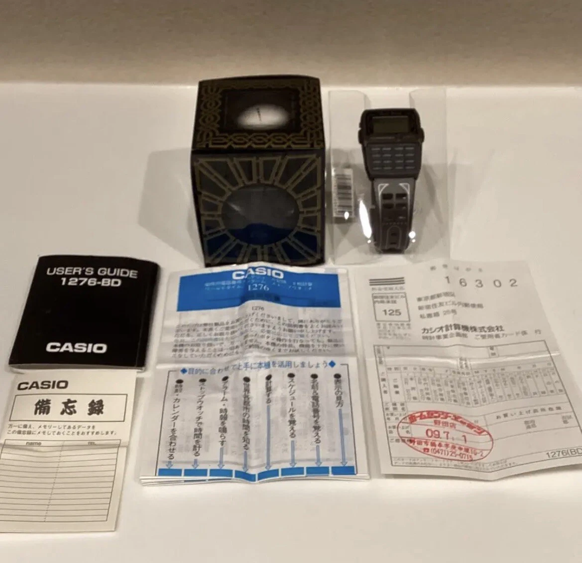 Casio DBC-63PS-5T Vintage Digital databank Watch 1F28173-250