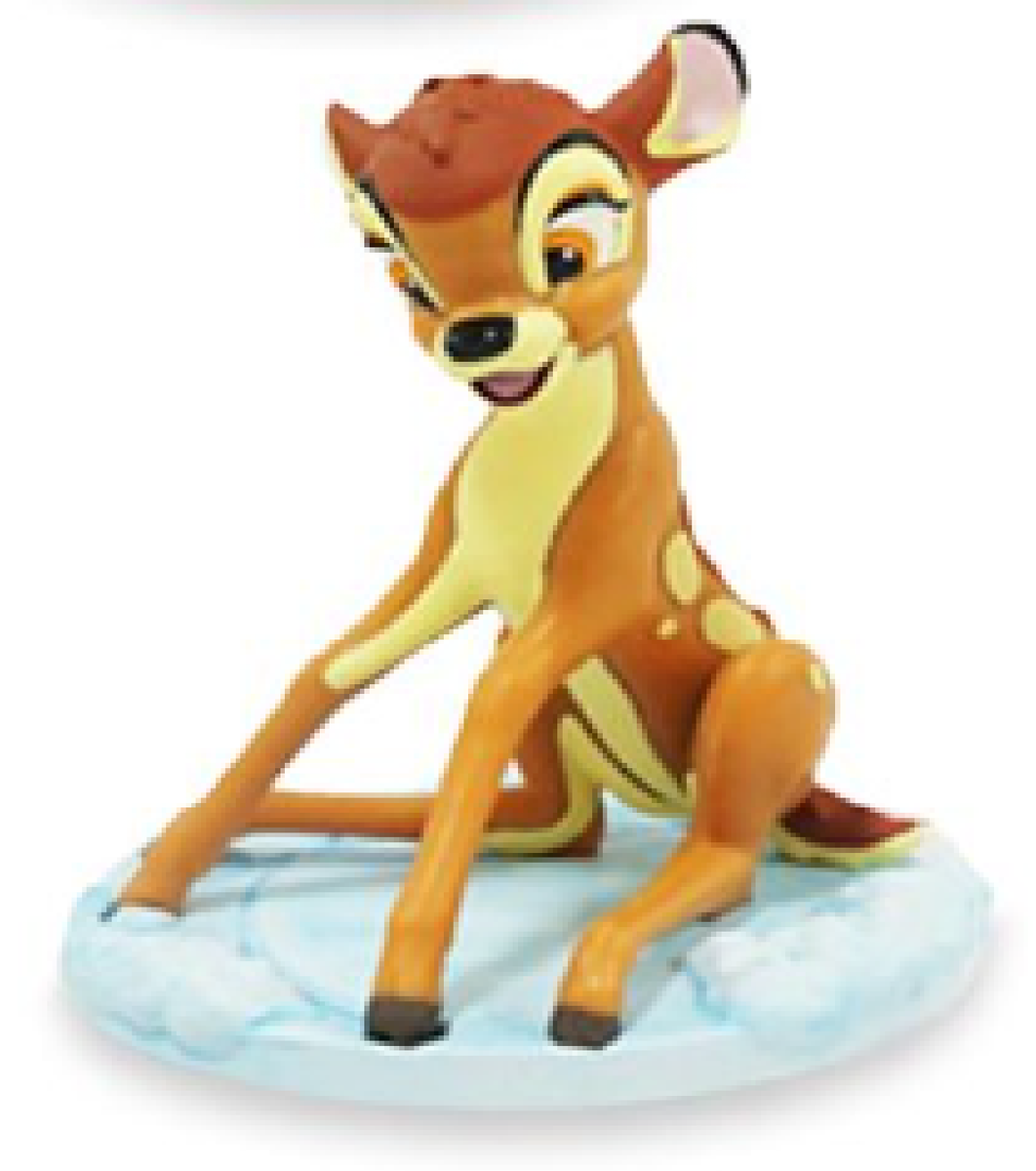 レア★WDCC バンビ Bambi 小鹿 コレクターズボックス　フィギュア 1960年 子鹿のバンビ ポータブル フィギュア アンティーク バンビ