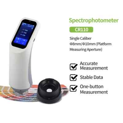 USB/BT Farbmessgerät D/8 Color Analyzer Farbdifferenzmessgerät Spektralphotomete