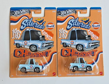 Hot Wheels 1983 Chevrolet Silverado Tooned Gulf Series 2 As Pictured