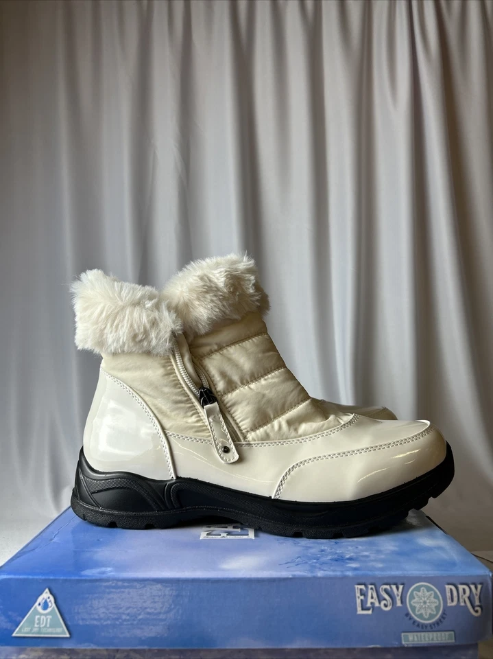 Botín de invierno Easy Street Frosty Easy Dry para mujer talla 10W Foto 2 de 4