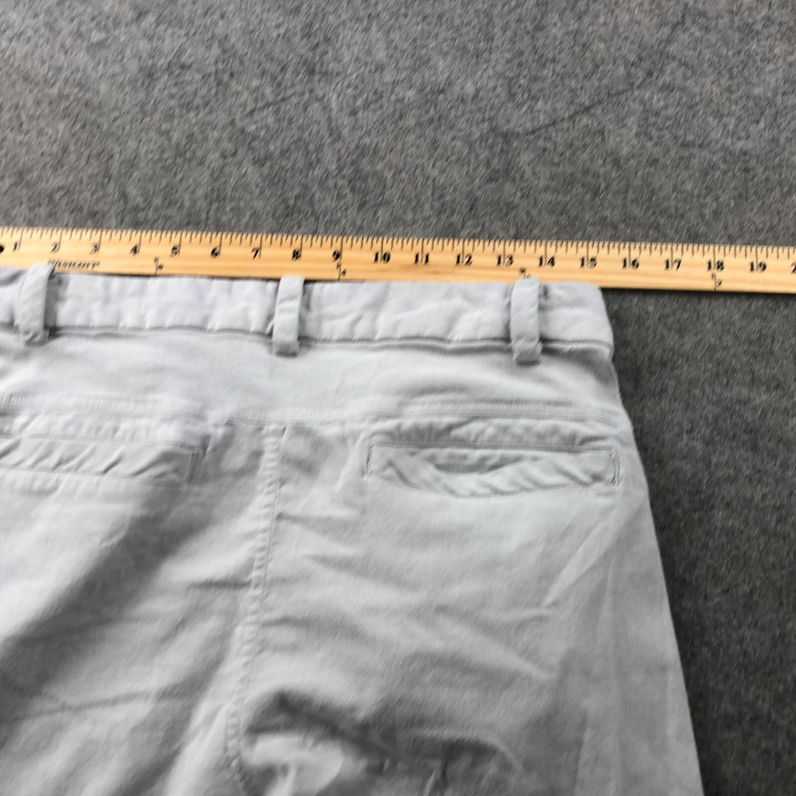 Lululemon Shorts Men 30 Gray Solid Flat Front Chi… - image 12