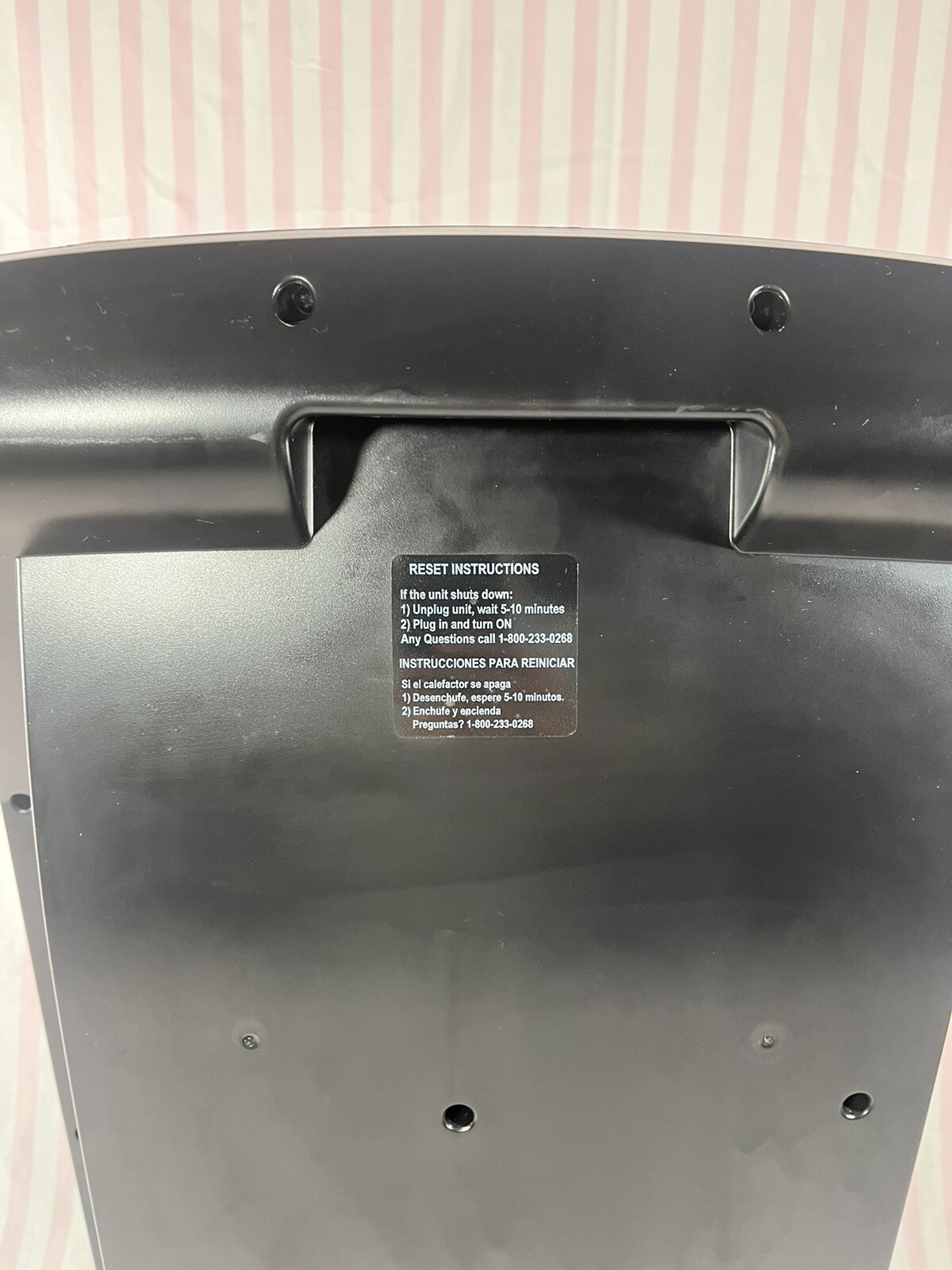 Lasko cc24920 1500W Cyclonic Ceramic Electric Space Heater with 8-Hour  Timer | eBay