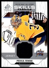 2019-20 SP Game Used 2019 NHL All-Star Skills Fabric Pekka Rinne Nashville