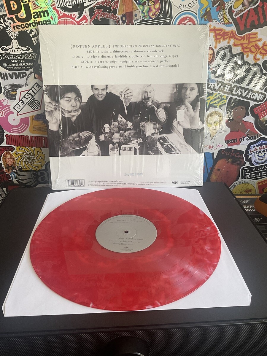 THE SMASHING PUMPKINS Greatest Hits 2LP VG++ APPLE RED VINYL THE SMASHING PUMPKINS Greatest Hits 2LP VG++ APPLE RED VINYL