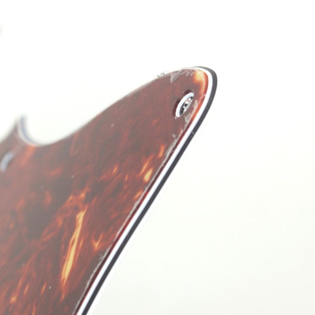 Acoustasonic Tele Hybrid Style Guitar Pickguard 4 Ply Tortoise Red for