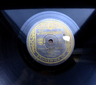 0541/BILL HALEY-Shake, rattle and roll-A.B.C. Boogie-JUKEBOX-HIT-78rpm Schellack