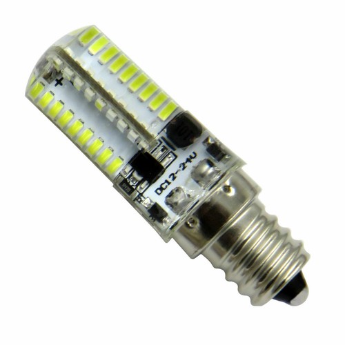 1pcs/10pcs E12 Candelabra C7 LED Light Bulb 72 3014SMD AC/DC12V White/Warm White - Picture 4 of 6