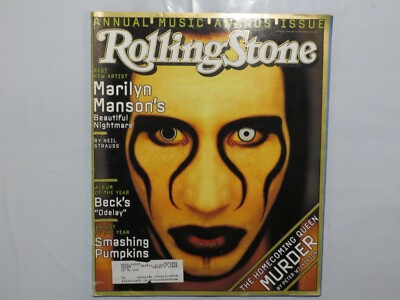 Marilyn Manson Rolling Stone Magazine issue 752 January 23