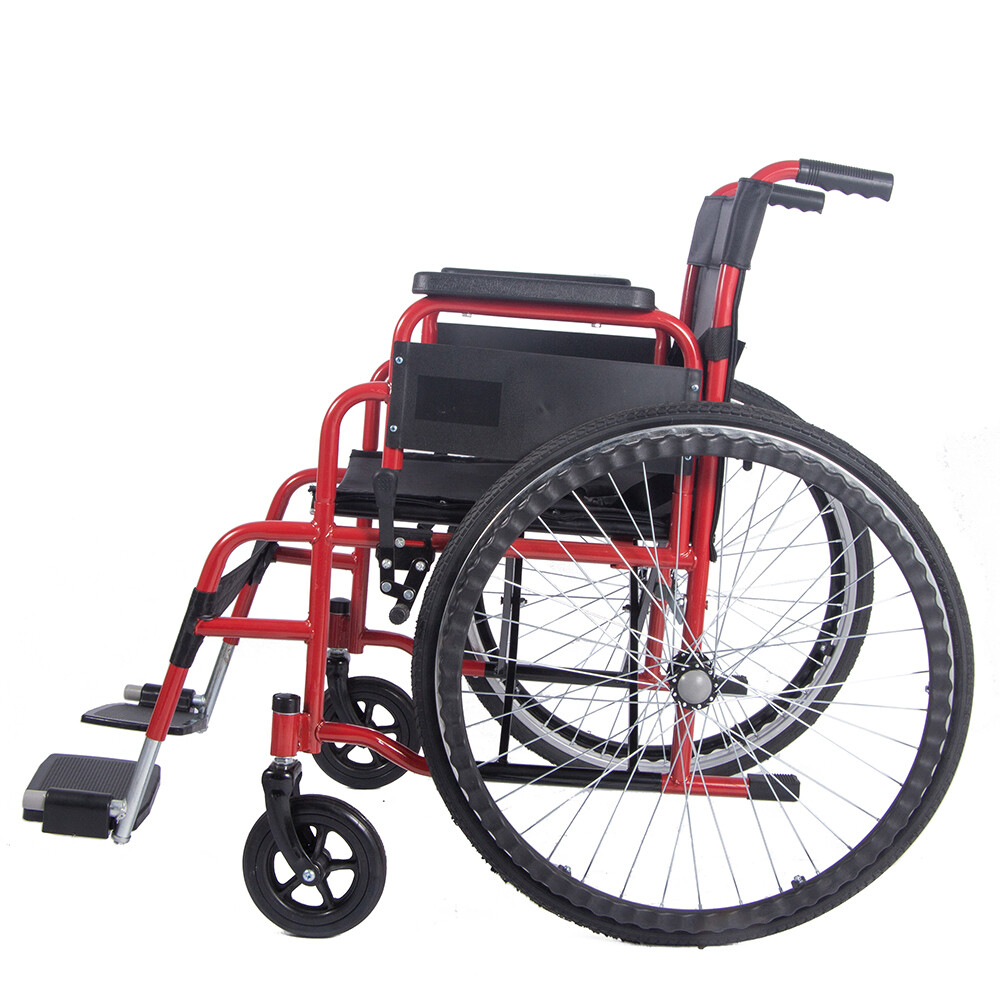 AID Wheelchair Self Propelled Folding Lightweight Transit Travel