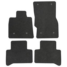 Fussmatten für Alfa Romeo Stelvio 2017- Graphit / Anthrazit Textil Fußmatten