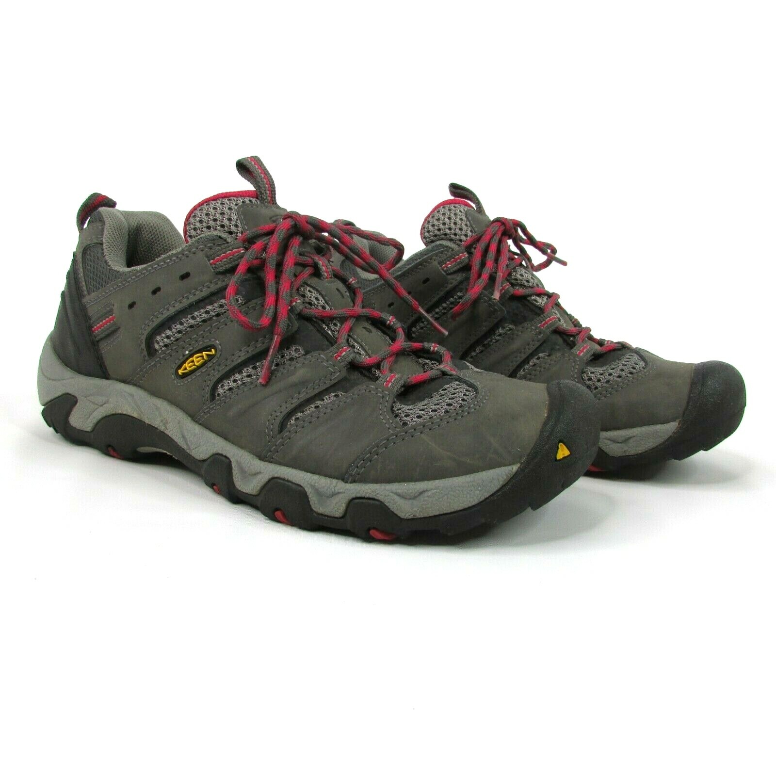 Keen Koven scarpe basse da trekking sneaker donna 10 5 grigio pelle rete stringate 1011280