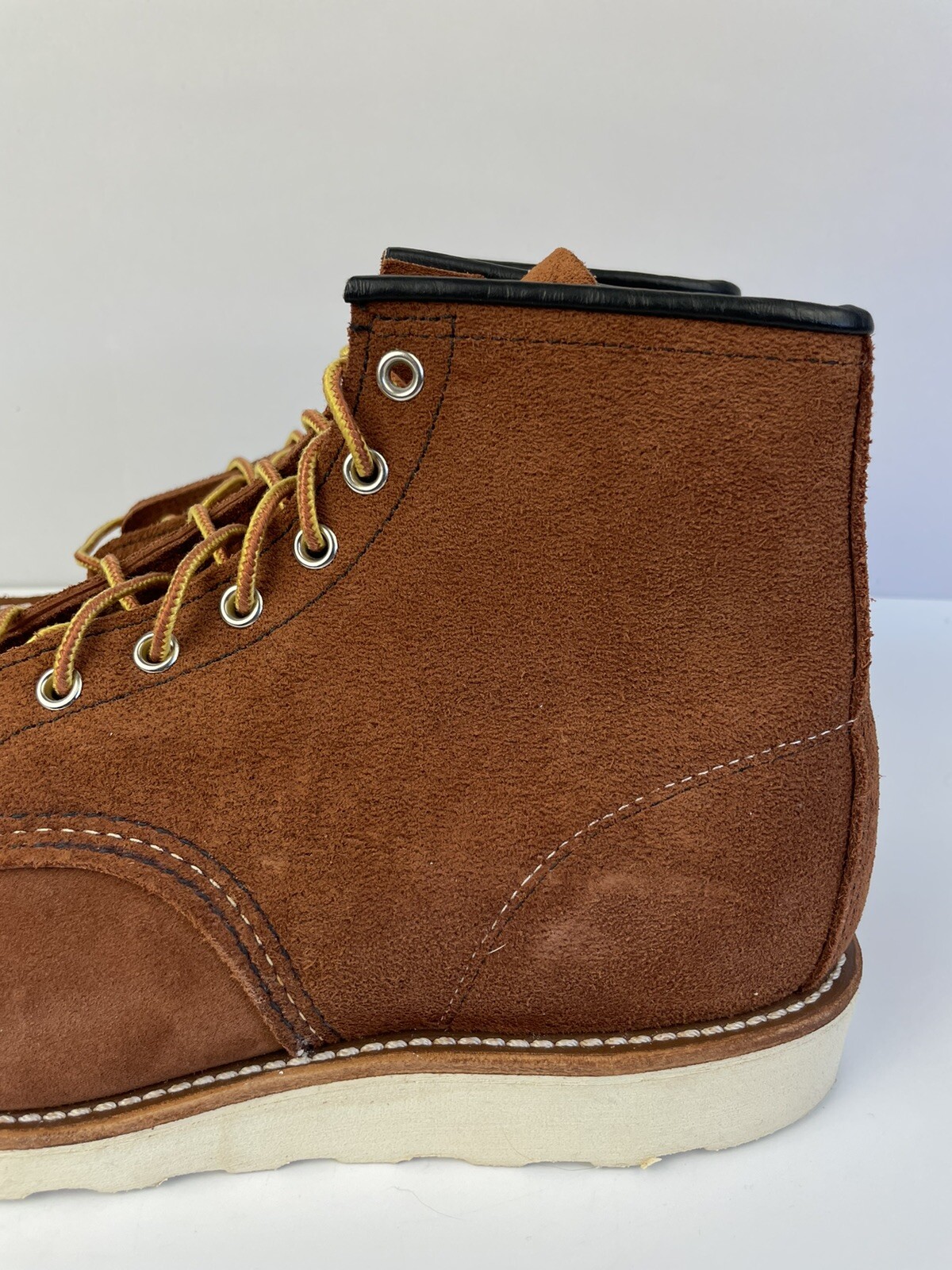 Red Wing 8810 Heritage 6” Moc Toe Rare Copper Abilene Leather Men’s Size 10.5 D image 2