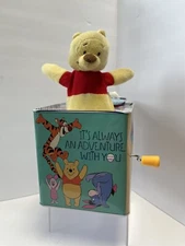 KIDS PREFERRED Disney Baby Winnie The Pooh Jack-in-The-Box - Musical Toy for ...