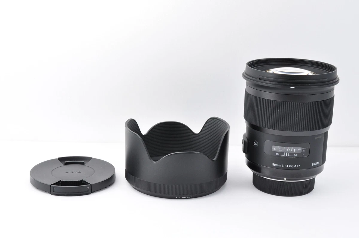 Sigma 50mm F/1.4 DG HSM Art Lens for Nikon F Mount TOP MINT from JAPAN #EC03