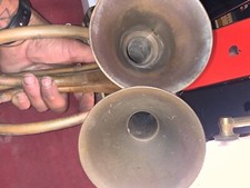 Pair of Brass French Horn Fox Hunt Collectible Bugles