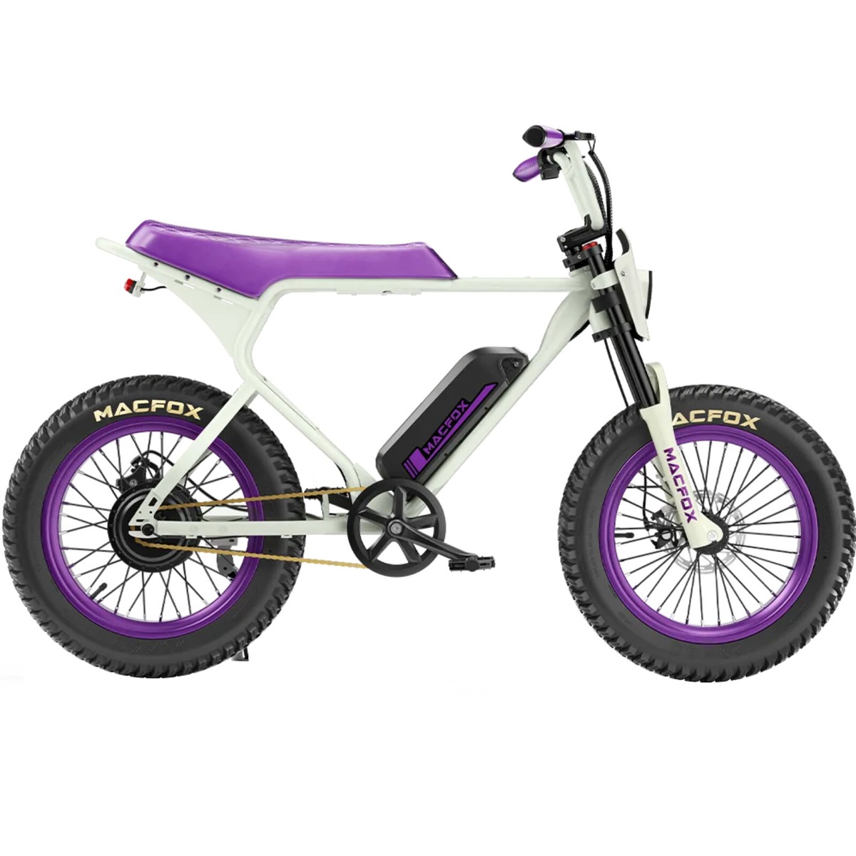 Macfox E-bike X1S x Bs.zay with Backlight LCD Screen Shield-Shaped