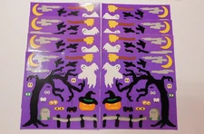 Mrs. Grossman's Lot of 12 Sheets ~Halloween Lot~ Stickers 6x6 HTF --READ