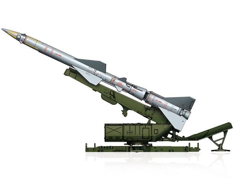 HobbyBoss Sam-2 Missile with Launcher Cabin 1:72 82933 modellismo
