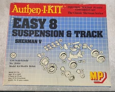 MP MODELS 20104, 1/35 EASY 8 SUSPENSION & TRACK PLASTIC KIT