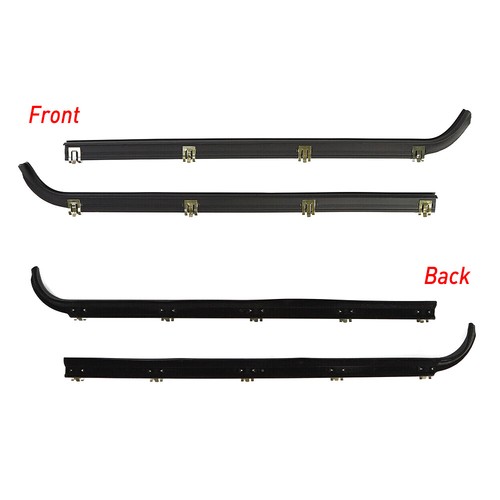 Weatherstrip Glass Window Run Channel Fit 1980-1997 F150 Bronco F250 F350 F450 - Picture 5 of 8