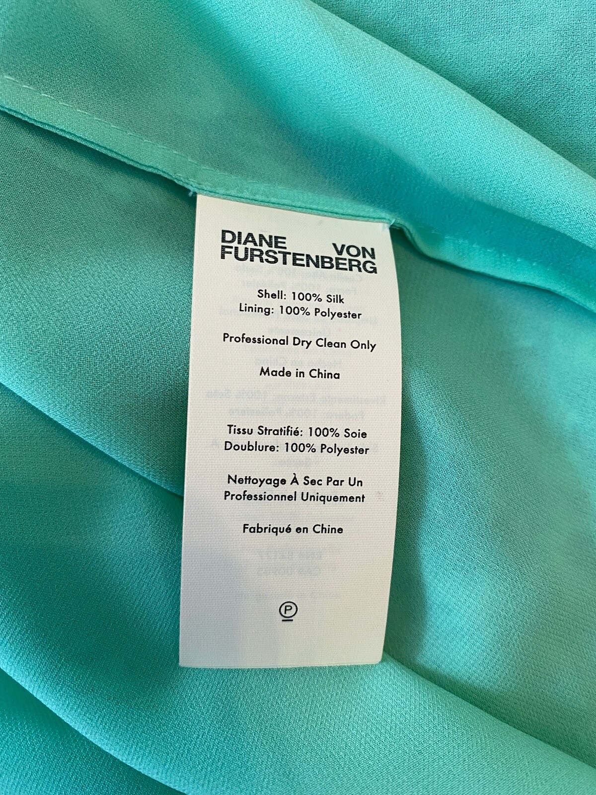 DVF Annabel Python Ruffle Sleeve Silk Blouse Size… - image 7