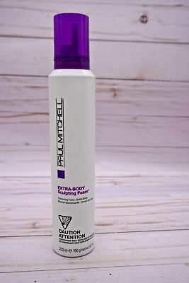 Paul Mitchell Extra Body Sculpting Foam Thickening Foam Builds Body 6.7 oz
