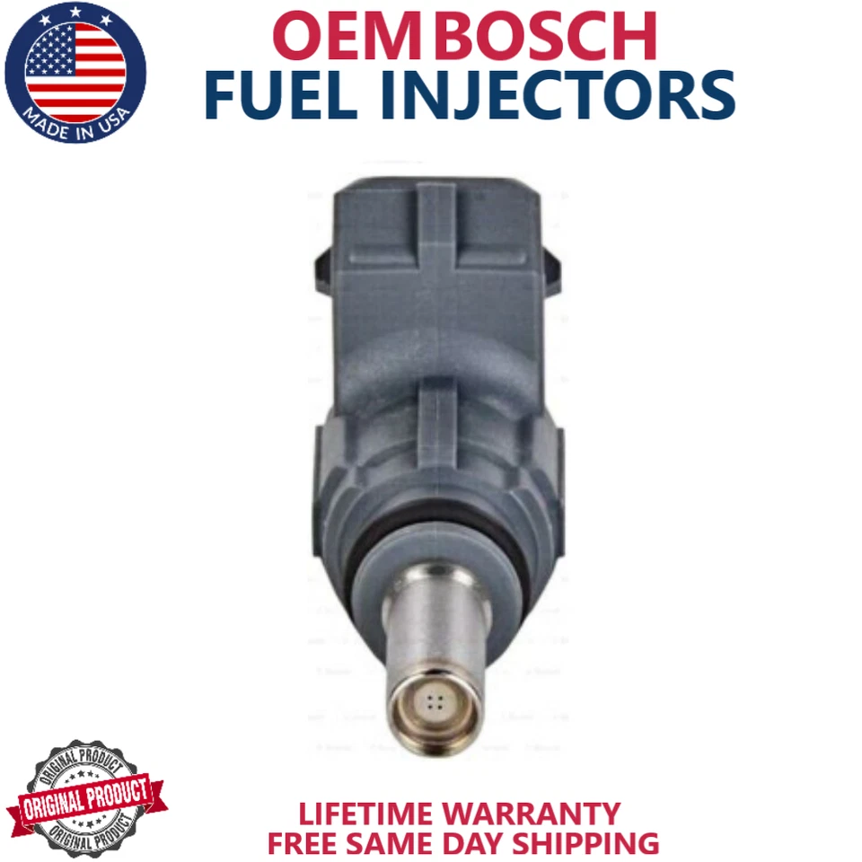 x4 Inyectores de combustible OEM BOSCH para Audi A4 2000 1,8 L I4#0280155825 Foto 3 de 3