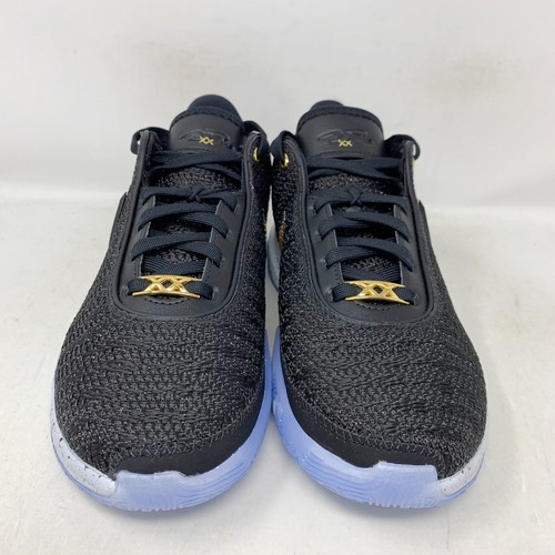 Nike Lebron XX 20 'Fab 5' Gold Black Sneakers, Size 6.5Y / 8W BNIB DQ8651-003 - Picture 2 of 8