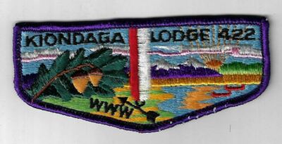 OA 422 Kiondaga S8 WWW DPR Bdr. Buffalo Trace IN [NY-3730]