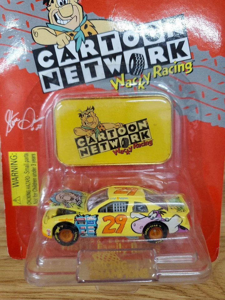 1996 Racing Champions NASCAR CARTOON NETWORK WACKY RACING 1/64 #29 - Image 2 of 4