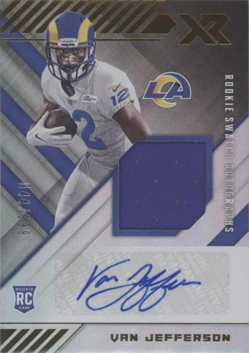 2020 Panini XR Van Jefferson #RSA-VJ - 1 of 2