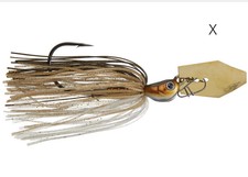 EverGreen Z-Man Jack Hammer Bladed Jig Chatterbait 1/2 oz Golden Shiner