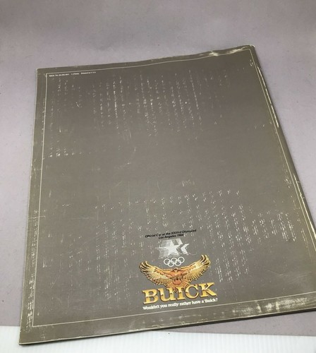 The Buick Book Vintage 1984 Sales Booklet Ephemera Paper Automobile Cars Promo - Picture 2 of 11