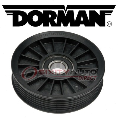 Dorman TECHoice Drive Belt Idler Pulley for 1990-1995 GMC K1500 4.3L 5.0L mf
