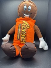 Hershey Park Reese's Peanut Butter Cup Character Stuffed Plush Toy 13"