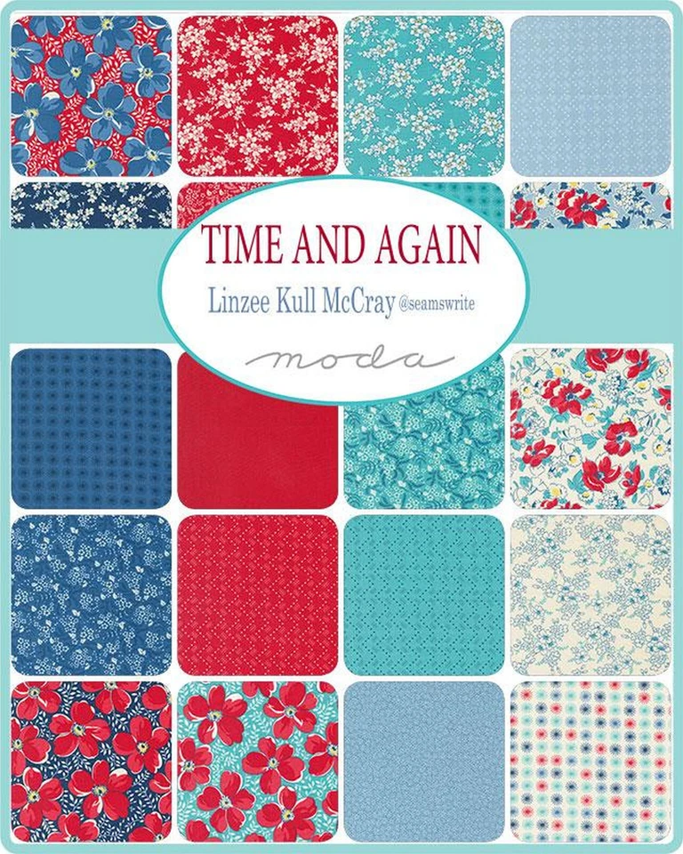 Time and Again Moda Layer Cake 42 100% Cotton 10" Precut Quilt Squares - Image 2 of 4