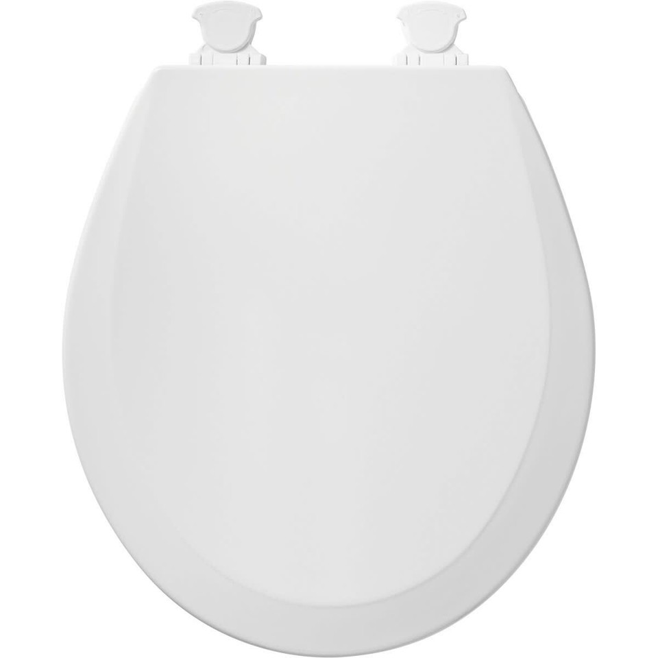 Bemis 500EC063 Round Closed Front Toilet Seat with Cover in