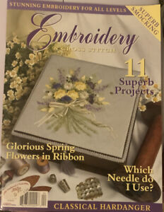 Embroidery-amp-Cross-Stitch-Magazine-Vol-9-No-7-11-Superb-Projects-spring-Flower