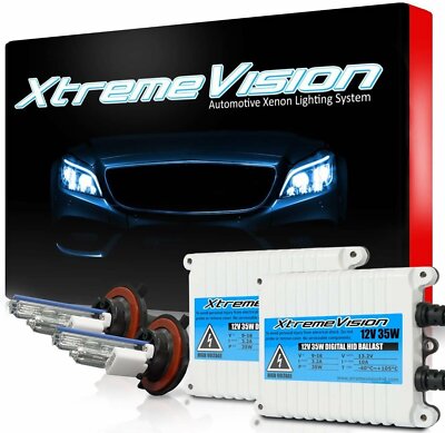 XtremeVision 35W AC Xenon HID Kit H1 H4 H7 H11 H13 9005 9006 9007 5K 6K 8K 10K