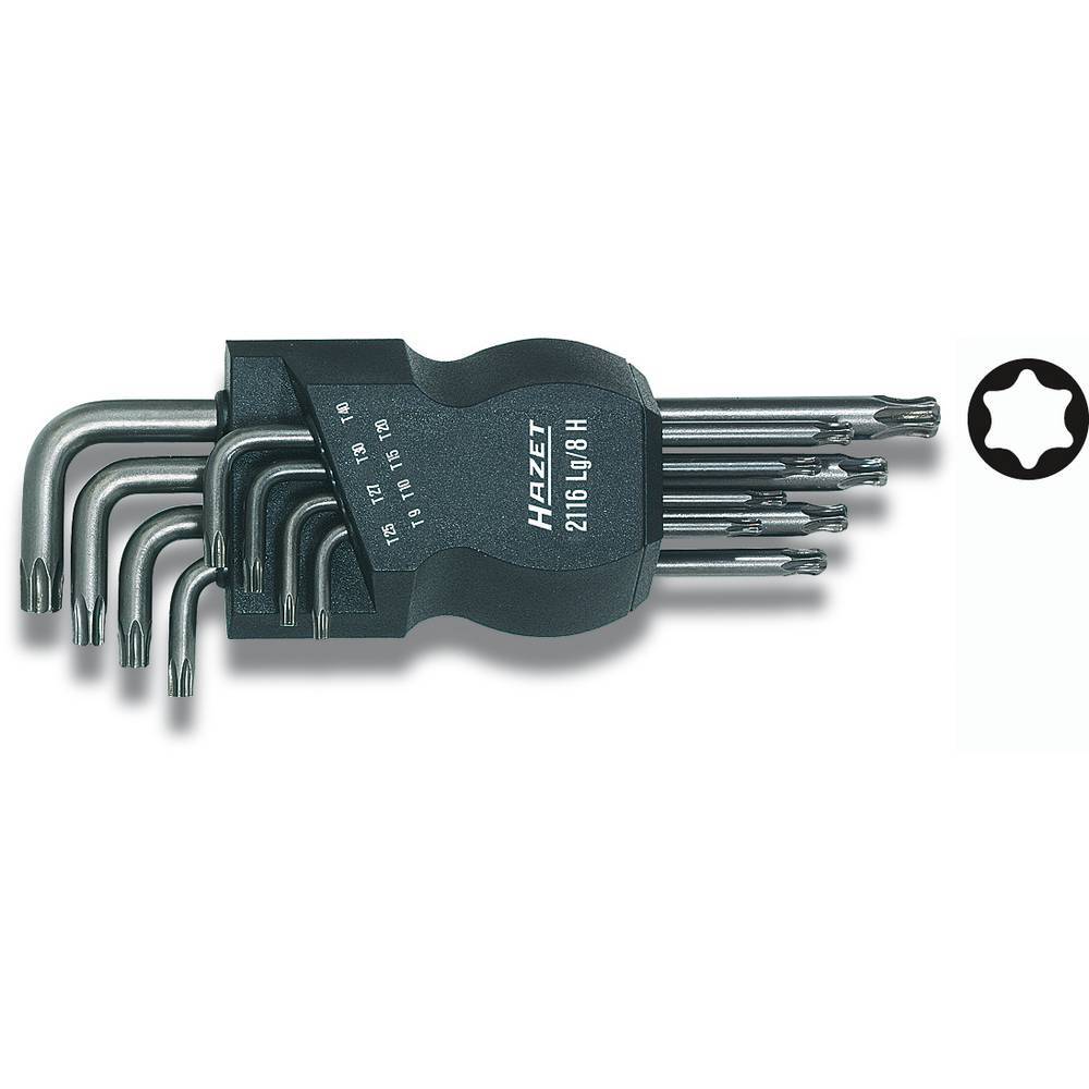 Hazet HAZET TORX interno Kit di chiavi a brugola 8 parti