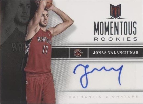 BGS 9.5 2012 Panini Momentum Momentous Rookies Jonas Valanciunas