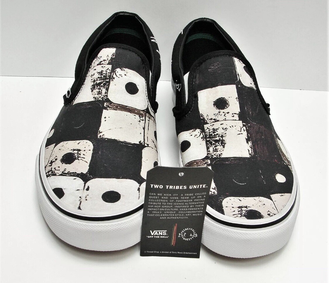 tribe called quest vans slip ons