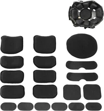 19Pcs Helmet Protective Pads Accessories for Fast Mich ACH USMC PASGT Helmet US