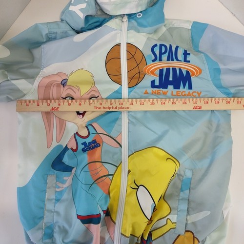 Giacca a vento con cappuccio solo membri Lola Bunny Space Jam Looney Tunes Small - Foto 13 di 20