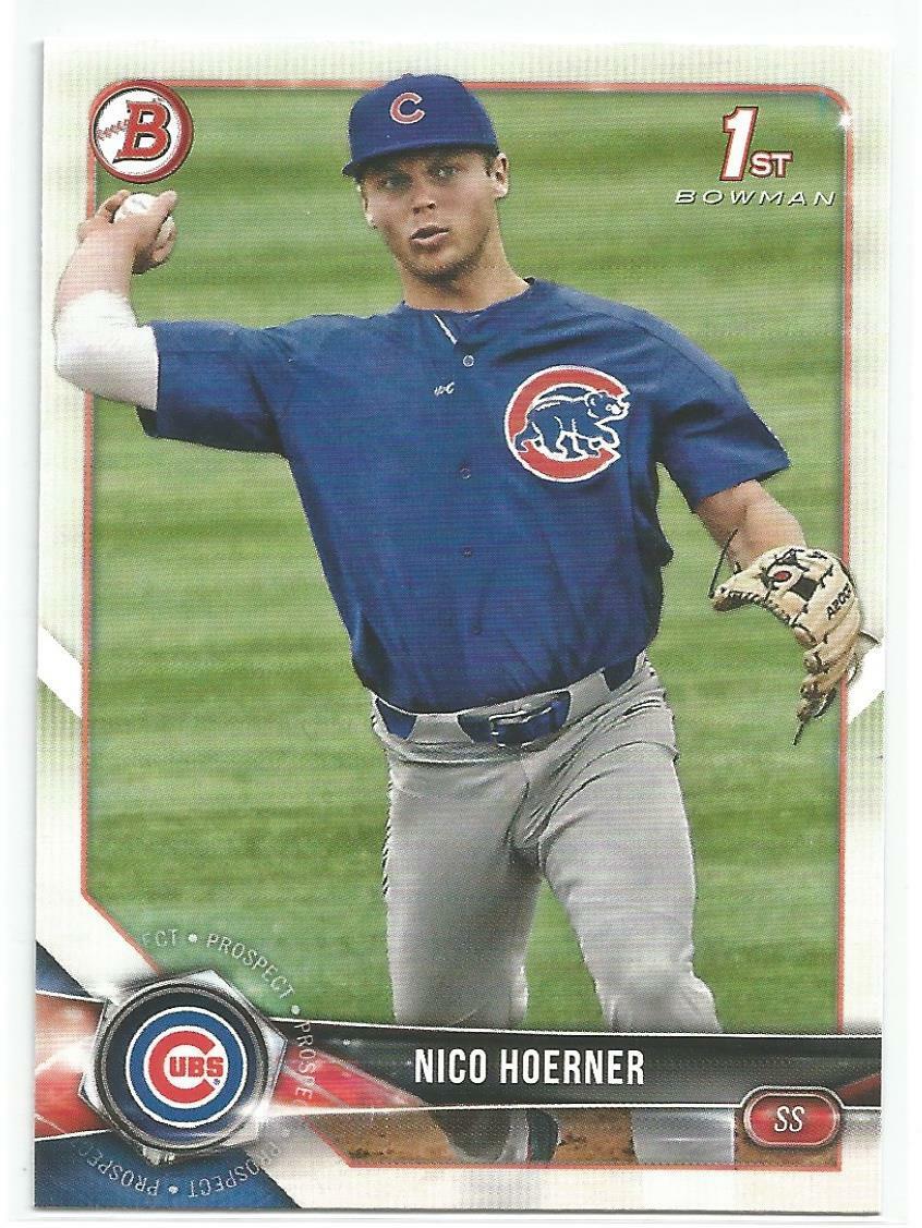 ニコ・ホーナー　Nico Hoerner ボブルヘッド Nico Hoerner Chicago Cubs 2018 Bowman Draft 1st Bowman Card | eBay